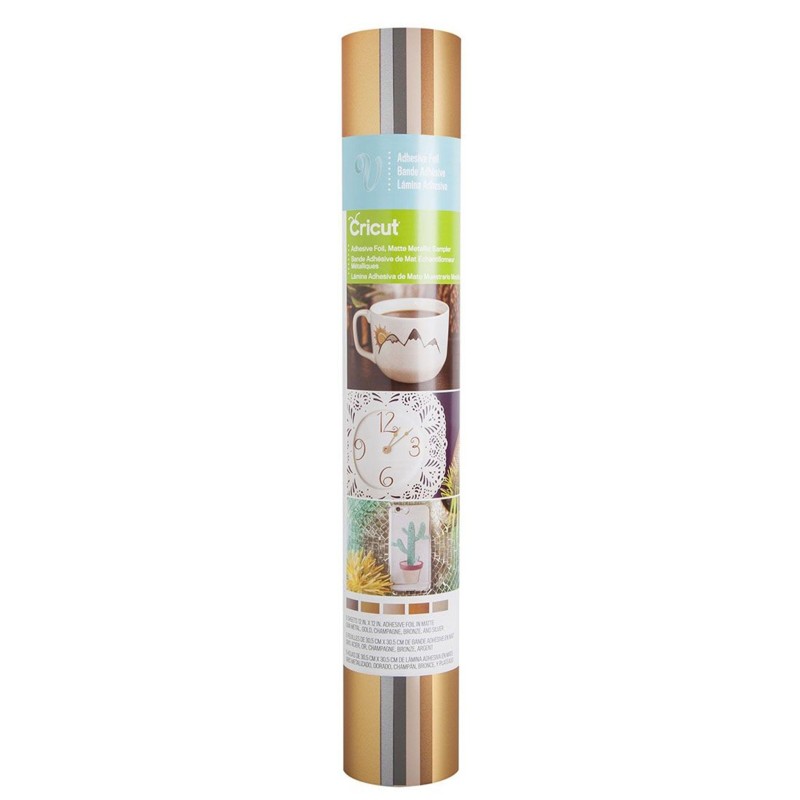 Kit de lámina de foil adhesivo metálico mate Cricut | 2003653
