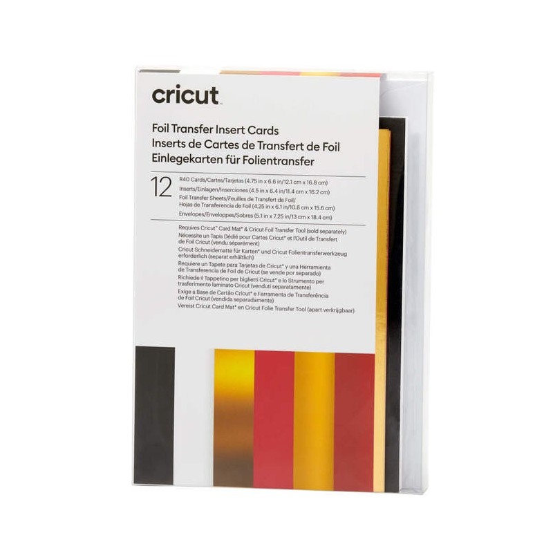 Sobres para tarjetas foil royal flush R40(12) 2009480