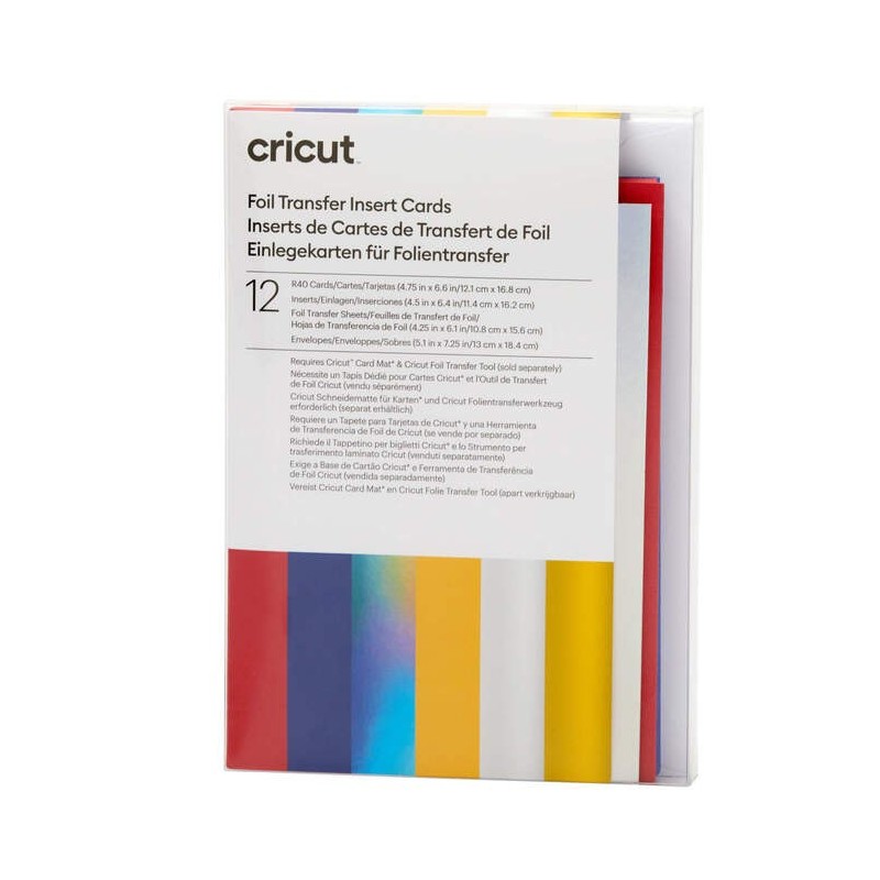 Sobres para tarjetas foil celebration R40(12) 2009477