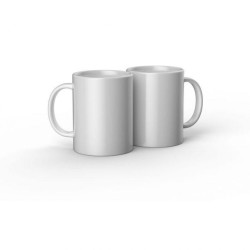 Tazas de cerámica blancas Cricut de 15 oz / 425 ml (2 pz) | 2007823