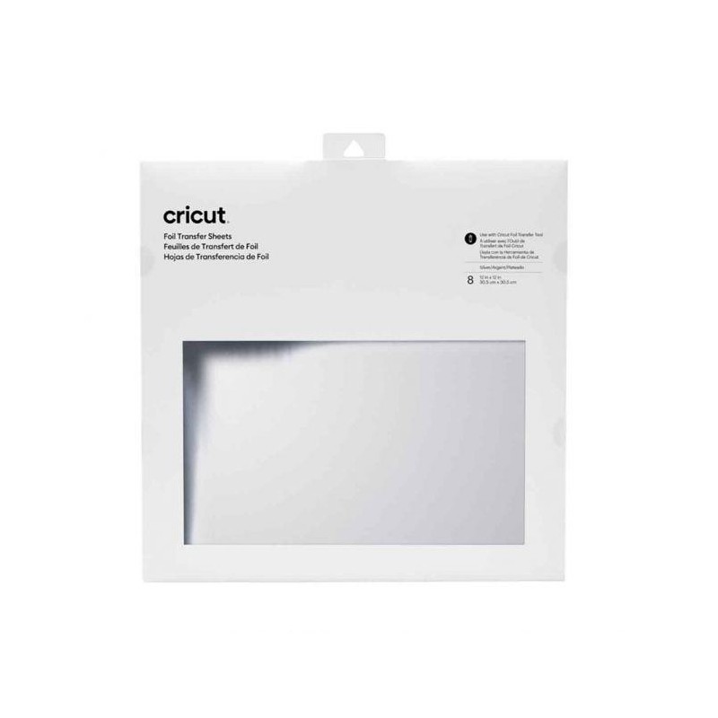 Foil Cricut Plata 12X12 (8 Piezas) | 2008707