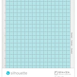 Tapete De Corte 8.5 X 12 pulg Silhouette Portrait 4 | CUT-MAT-LTR-3T