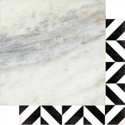 Papel para Scrapbook pre-impresión 12´´ x 12.5´´ Polished