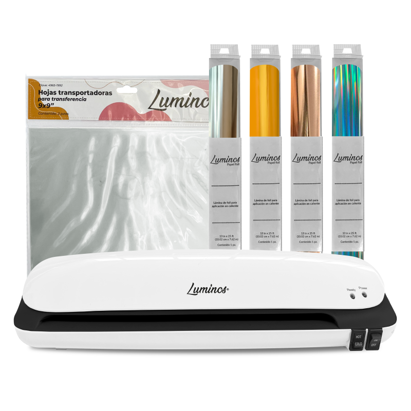 Paquete Laminadora Luminos + Foil