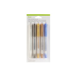 Plumas Punto Fino Gel Básicos Cricut (5pz)